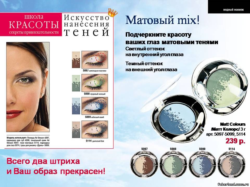 Каталог Фаберлик Август 2010 Акции и новинки